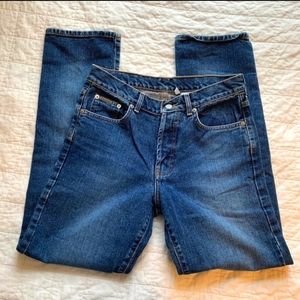 Gorgeous Calvin Klein Straight Leg Button Fly Jeans
